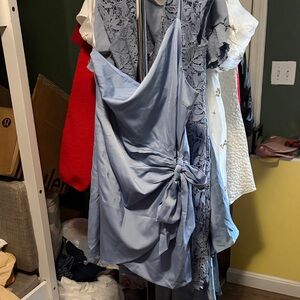 Elegant Light Blue Dress